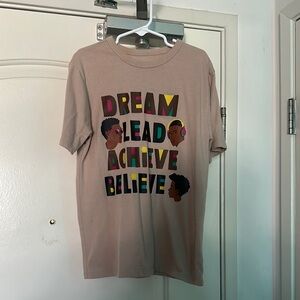 Boys Graphic Tee with Inspirational Text